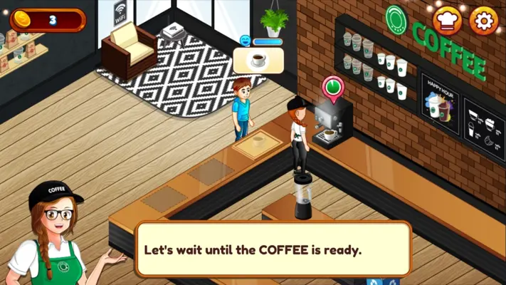 Cafe Panic android App screenshot 1